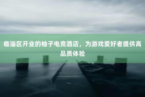 临淄区开业的柚子电竞酒店，为游戏爱好者提供高品质体验